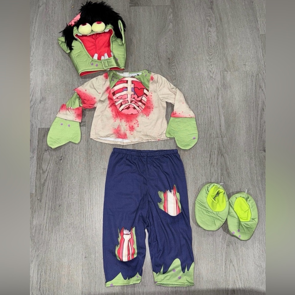 Baby Boys Zombie Monster Kids Halloween Costume